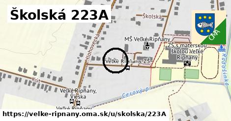 Školská 223A, Veľké Ripňany