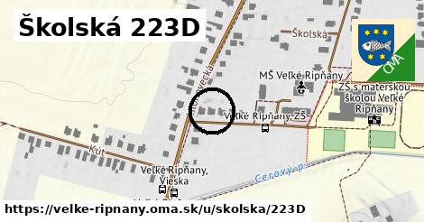 Školská 223D, Veľké Ripňany