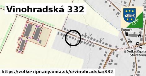 Vinohradská 332, Veľké Ripňany