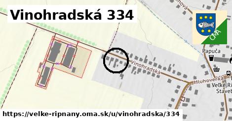 Vinohradská 334, Veľké Ripňany