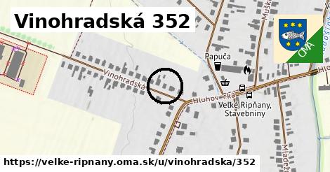 Vinohradská 352, Veľké Ripňany