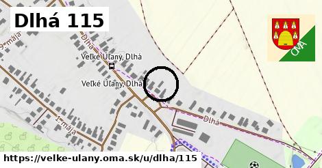 Dlhá 115, Veľké Úľany