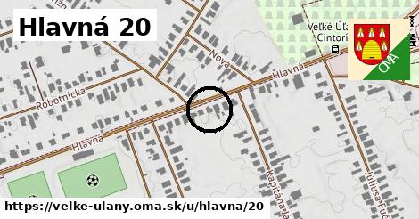 Hlavná 20, Veľké Úľany