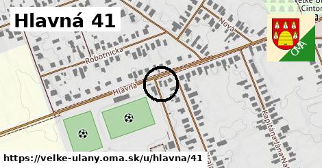 Hlavná 41, Veľké Úľany