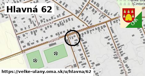 Hlavná 62, Veľké Úľany