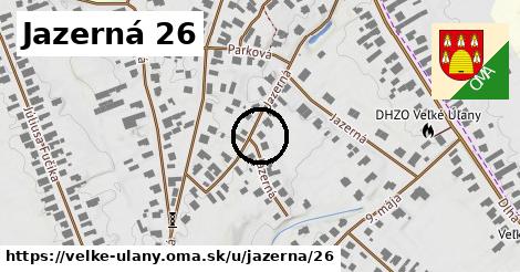 Jazerná 26, Veľké Úľany