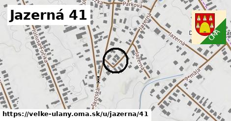 Jazerná 41, Veľké Úľany