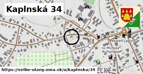 Kaplnská 34, Veľké Úľany