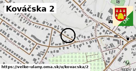 Kováčska 2, Veľké Úľany