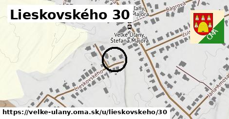 Lieskovského 30, Veľké Úľany