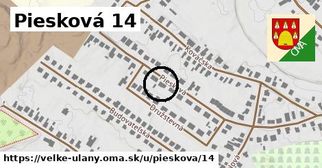 Piesková 14, Veľké Úľany