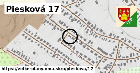 Piesková 17, Veľké Úľany