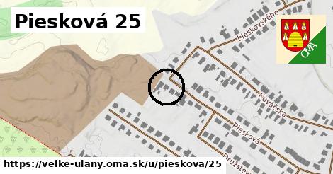 Piesková 25, Veľké Úľany