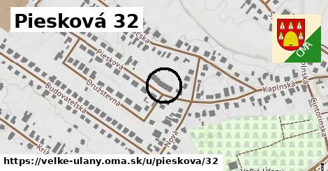 Piesková 32, Veľké Úľany