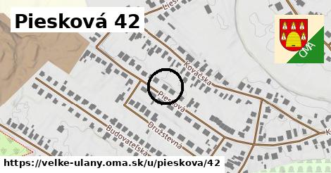 Piesková 42, Veľké Úľany