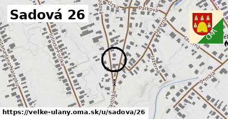 Sadová 26, Veľké Úľany