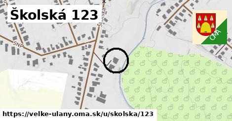 Školská 123, Veľké Úľany