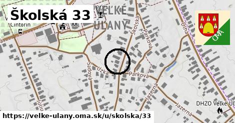 Školská 33, Veľké Úľany