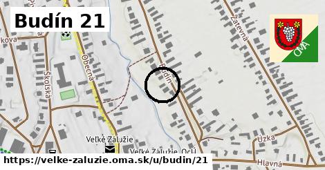 Budín 21, Veľké Zálužie