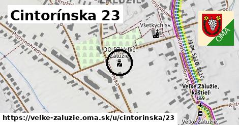 Cintorínska 23, Veľké Zálužie