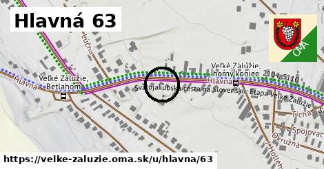 Hlavná 63, Veľké Zálužie