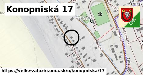 Konopniská 17, Veľké Zálužie