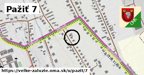 Pažiť 7, Veľké Zálužie