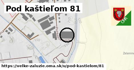 Pod kaštieľom 81, Veľké Zálužie