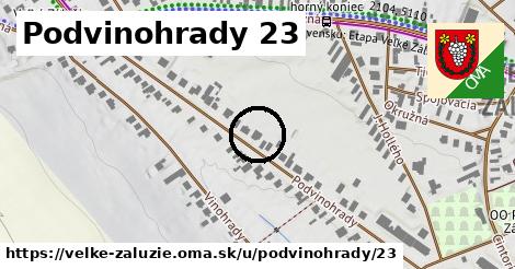 Podvinohrady 23, Veľké Zálužie