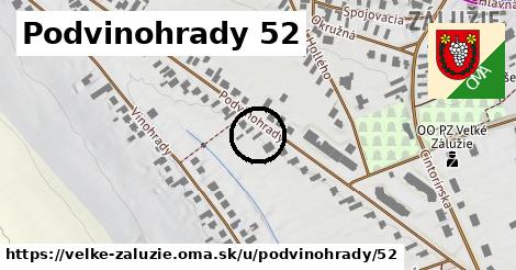 Podvinohrady 52, Veľké Zálužie