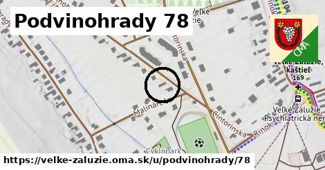 Podvinohrady 78, Veľké Zálužie