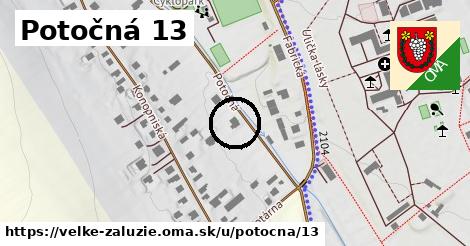 Potočná 13, Veľké Zálužie