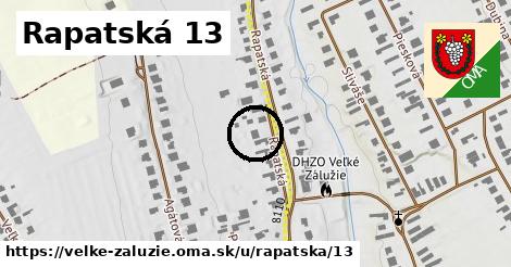 Rapatská 13, Veľké Zálužie