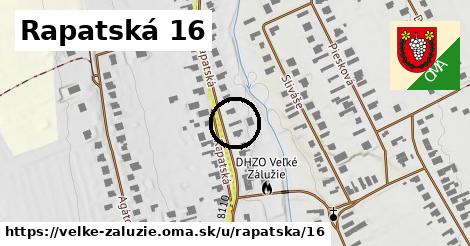 Rapatská 16, Veľké Zálužie