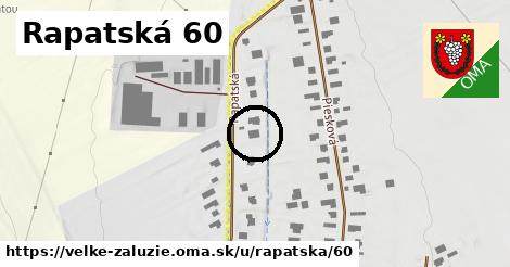 Rapatská 60, Veľké Zálužie
