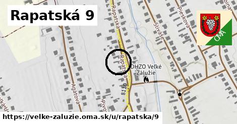 Rapatská 9, Veľké Zálužie