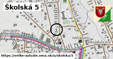 Školská 5, Veľké Zálužie