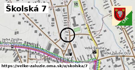 Školská 7, Veľké Zálužie