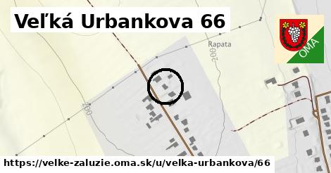 Veľká Urbankova 66, Veľké Zálužie