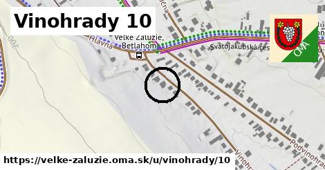 Vinohrady 10, Veľké Zálužie