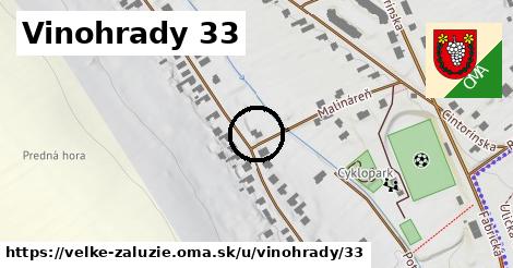 Vinohrady 33, Veľké Zálužie