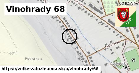 Vinohrady 68, Veľké Zálužie