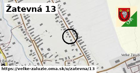 Žatevná 13, Veľké Zálužie