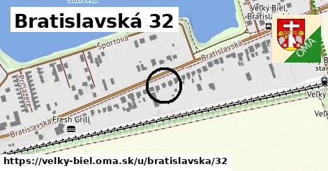 Bratislavská 32, Veľký Biel