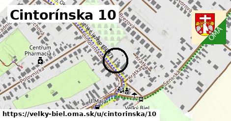 Cintorínska 10, Veľký Biel