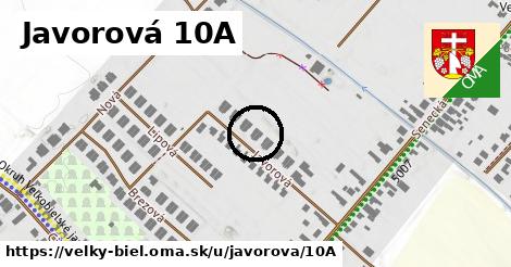 Javorová 10A, Veľký Biel