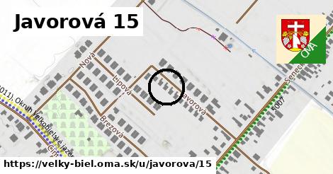 Javorová 15, Veľký Biel