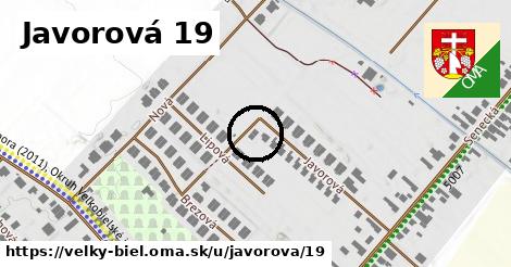 Javorová 19, Veľký Biel