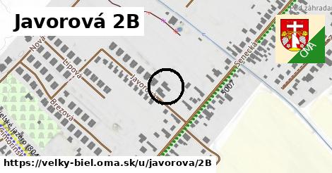 Javorová 2B, Veľký Biel