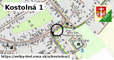 Kostolná 1, Veľký Biel